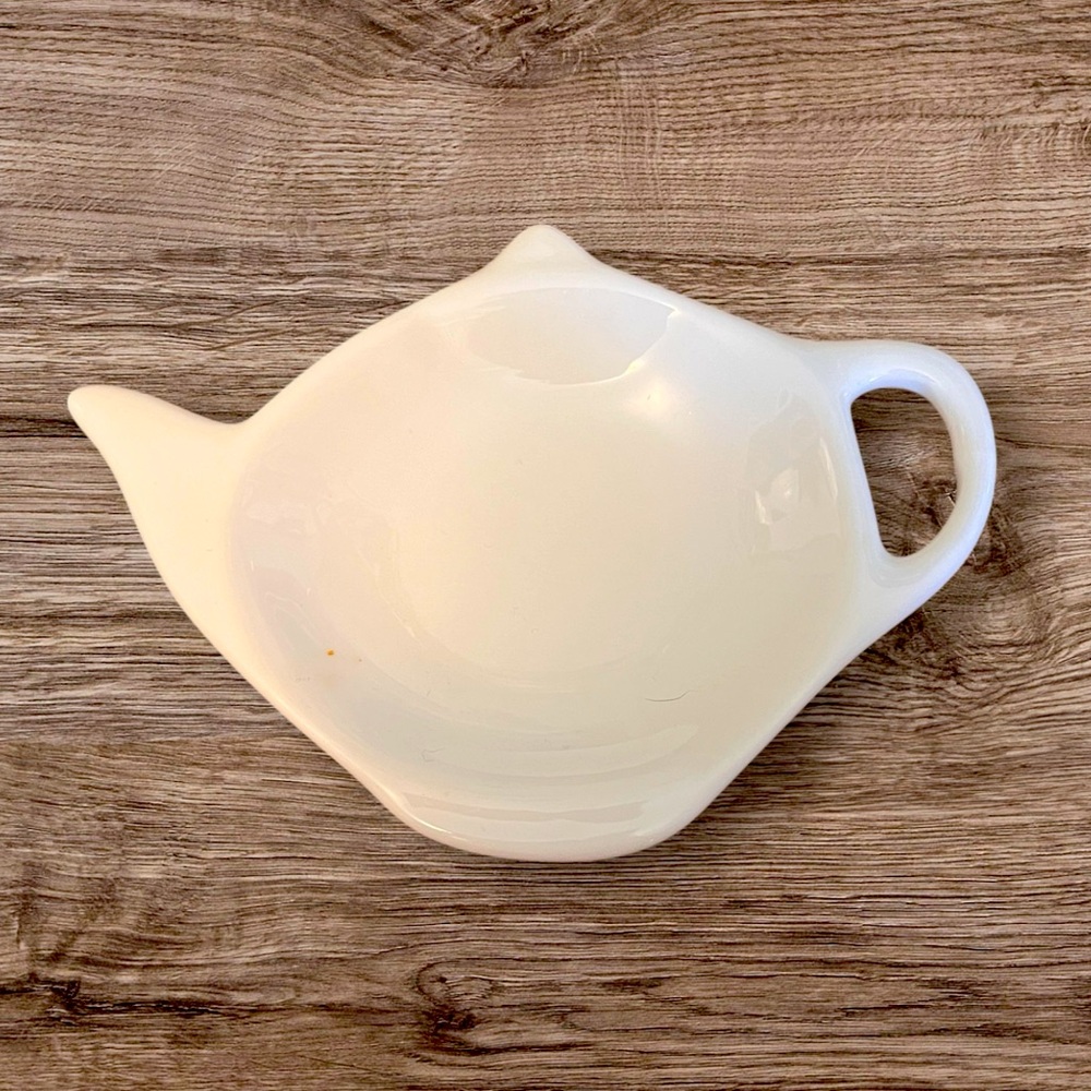 Ceramic Spoon/Tea Bag Rest